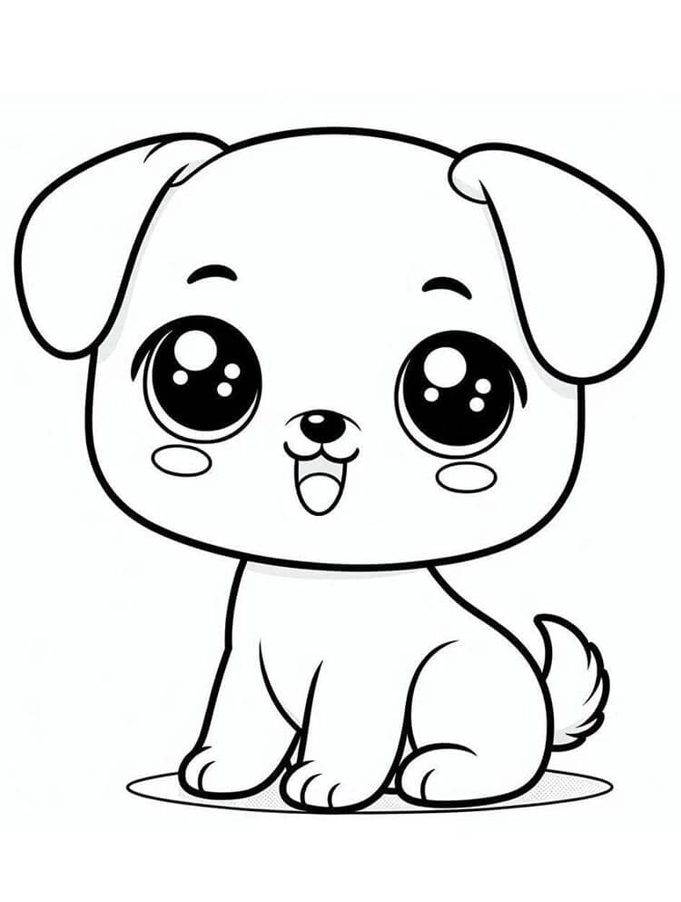 Köpek (14) Boyama Sayfası
