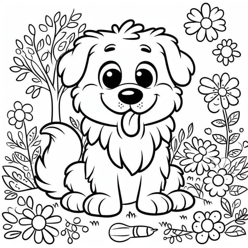 Köpek (3) Boyama Sayfası