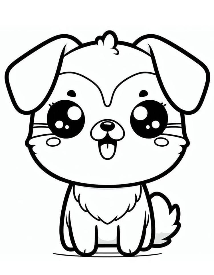 Köpek (9) Boyama Sayfası