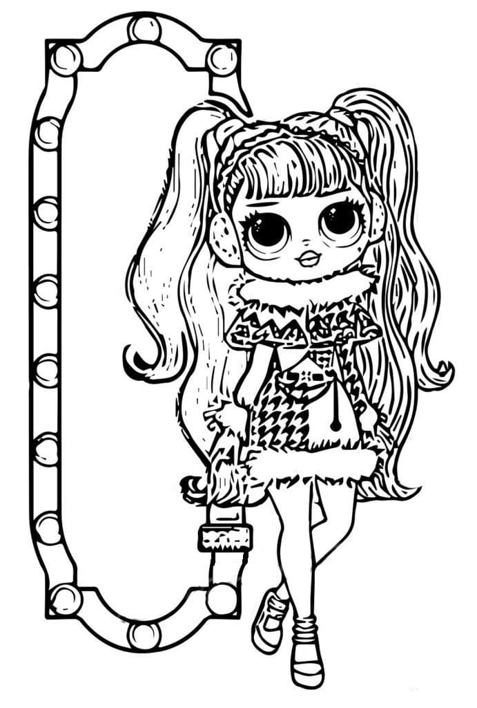 LOL OMG Dollie Winter Disco Boyama Sayfası