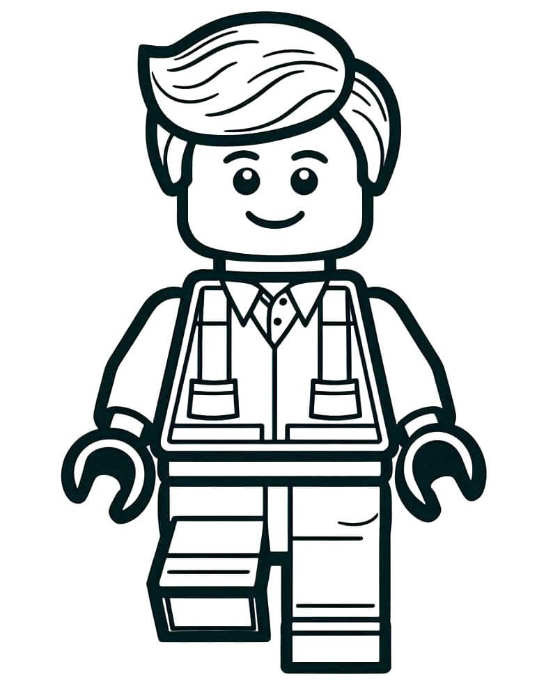Lego (10) Boyama Sayfası