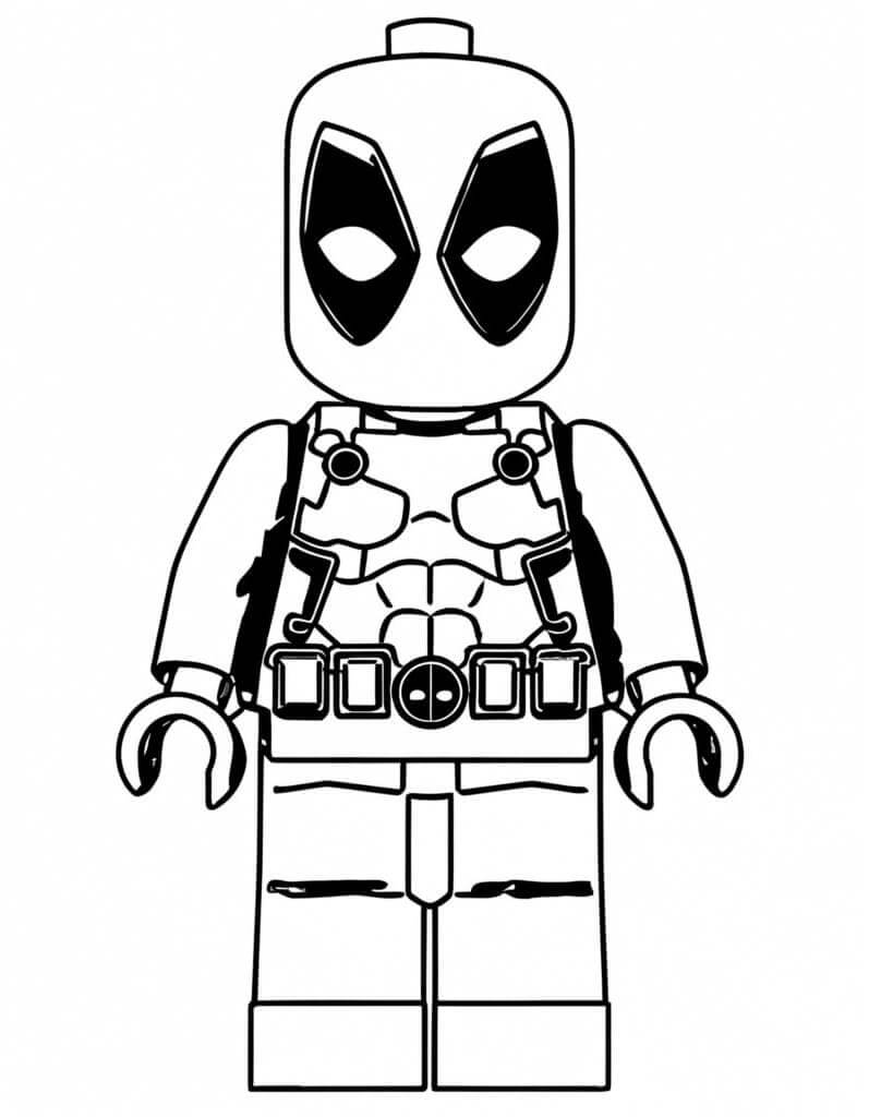 Lego (4) Boyama Sayfası