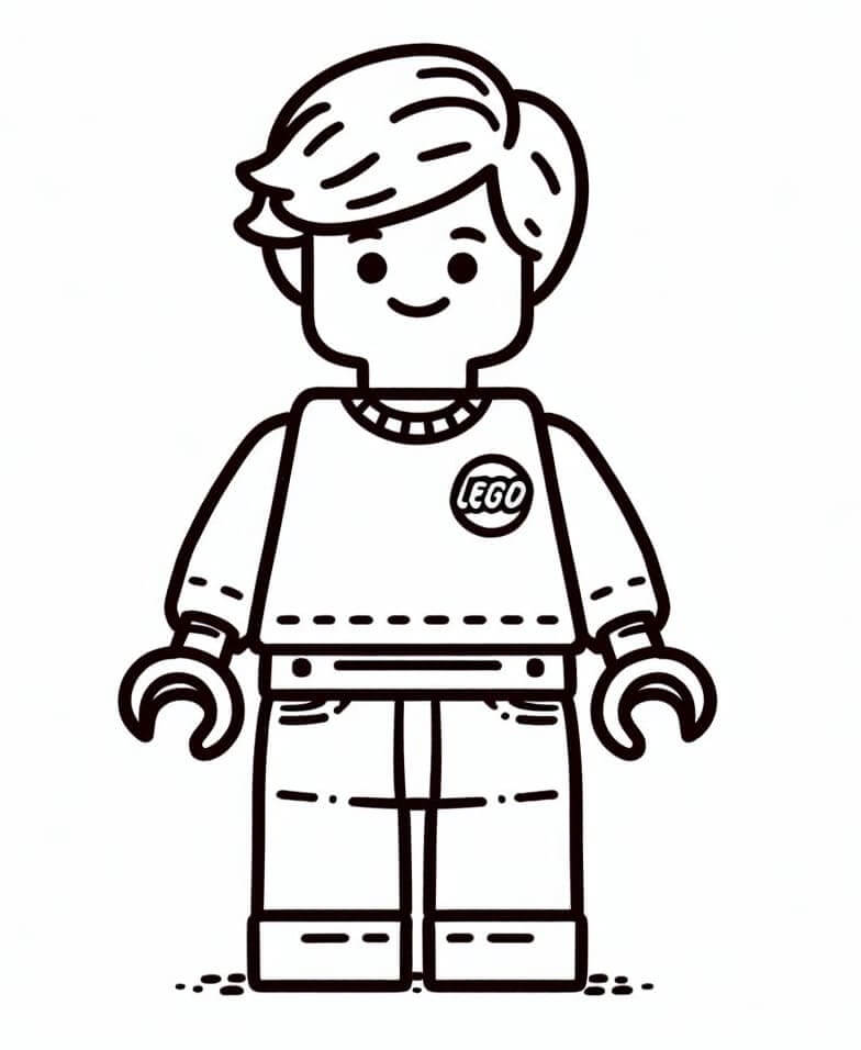 Lego (5) Boyama Sayfası