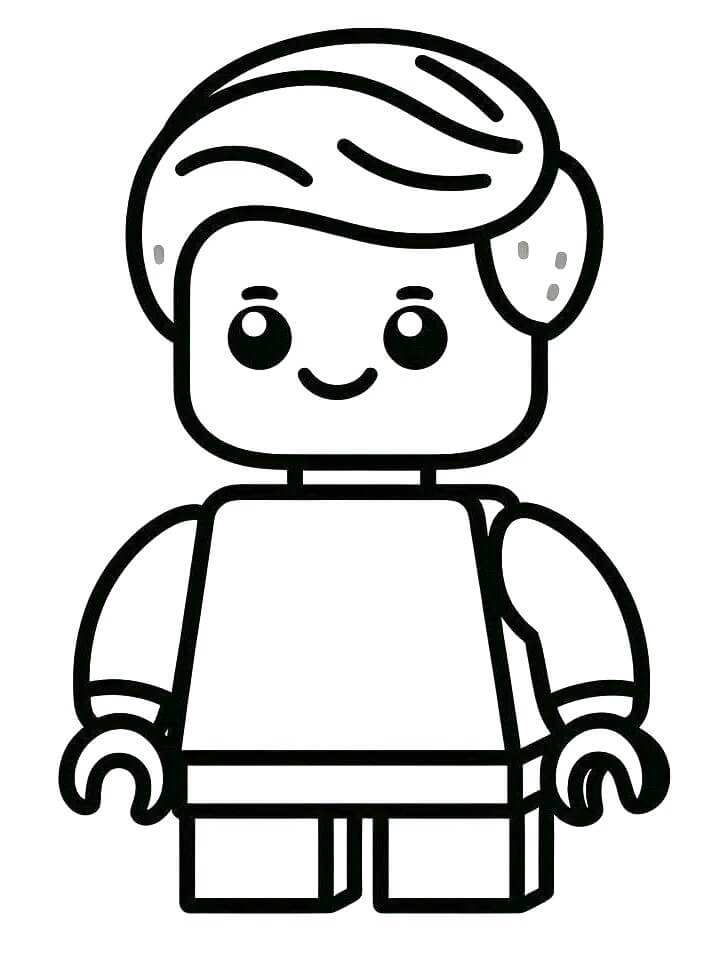 Lego (7) Boyama Sayfası