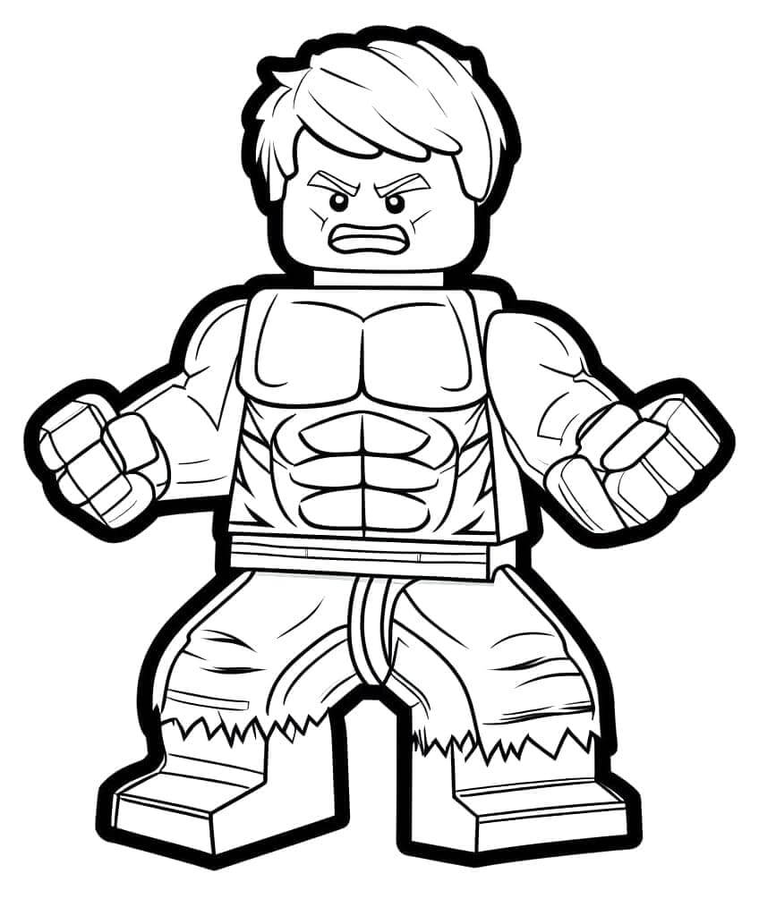 Lego (9) Boyama Sayfası
