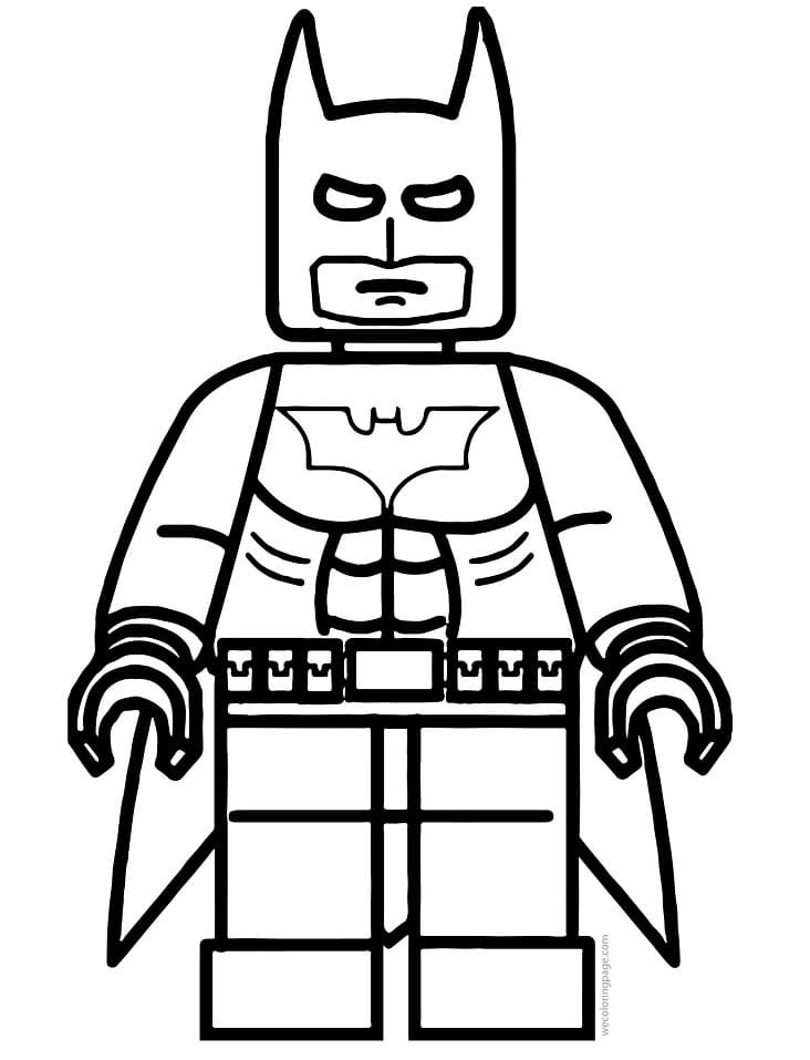 Lego Oyuncak Boyama Sayfası