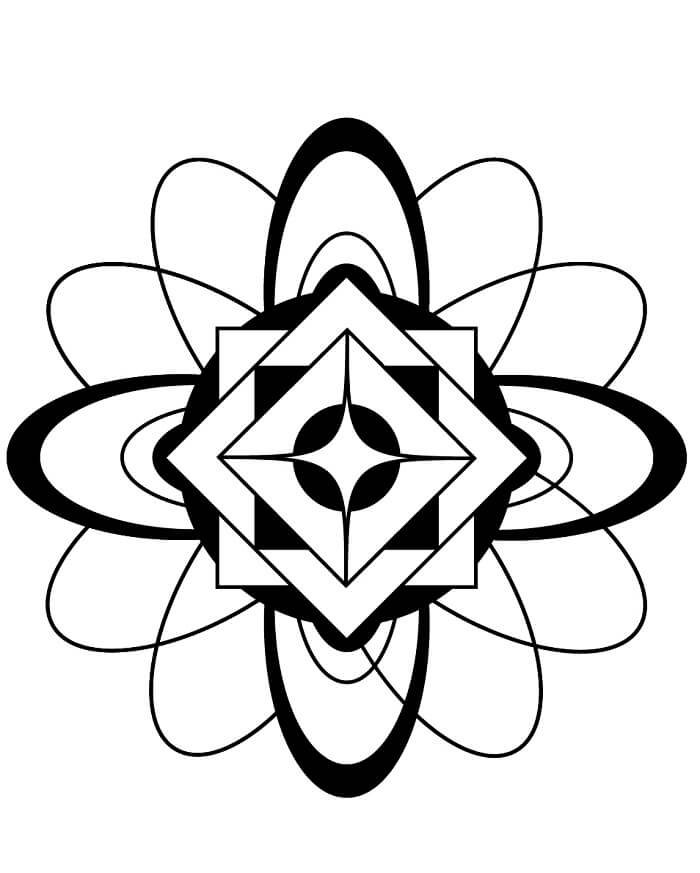Mandala (2) Boyama Sayfası