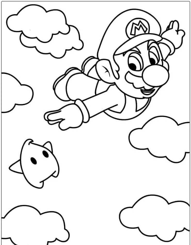Mario (13) Boyama Sayfası