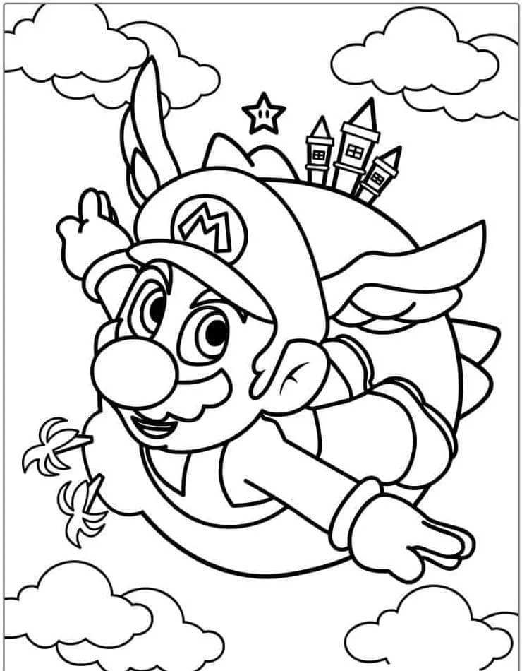 Mario (14) Boyama Sayfası