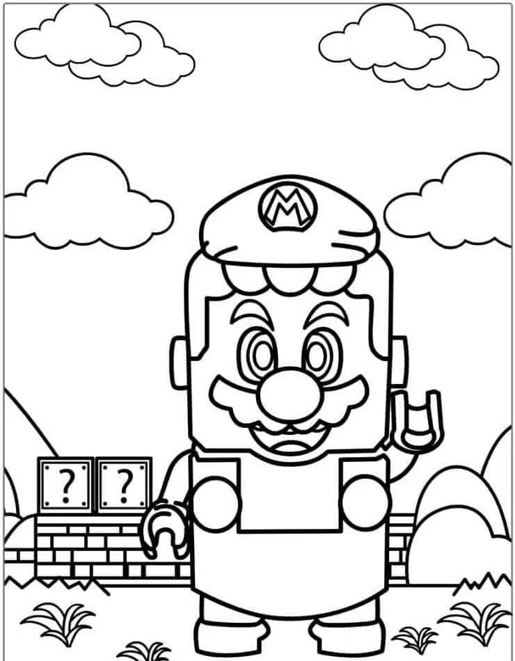 Mario (16) Boyama Sayfası