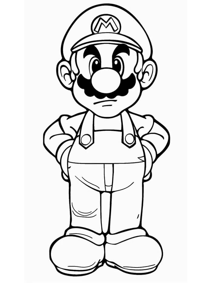 Mario (21) Boyama Sayfası