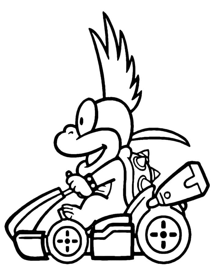 Mario Kart (2) Boyama Sayfası