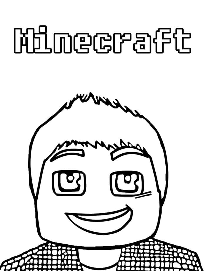 Minecraft (10) Boyama Sayfası
