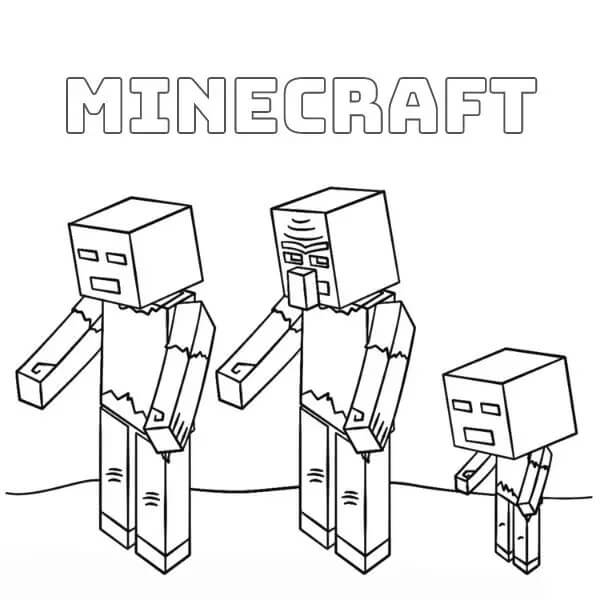 Minecraft (16) Boyama Sayfası