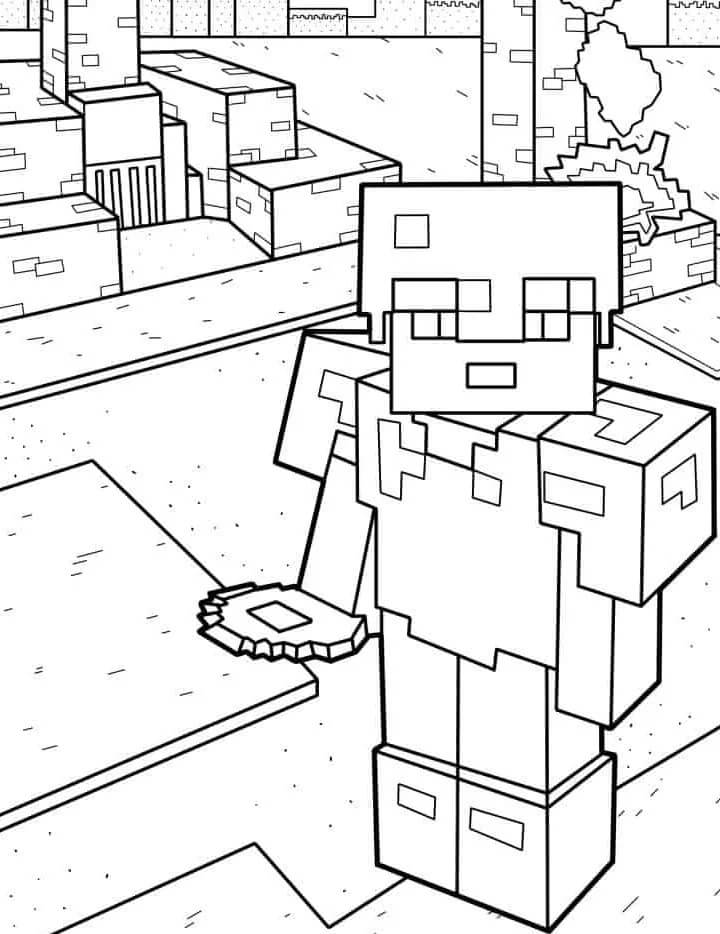 Minecraft (20) Boyama Sayfası