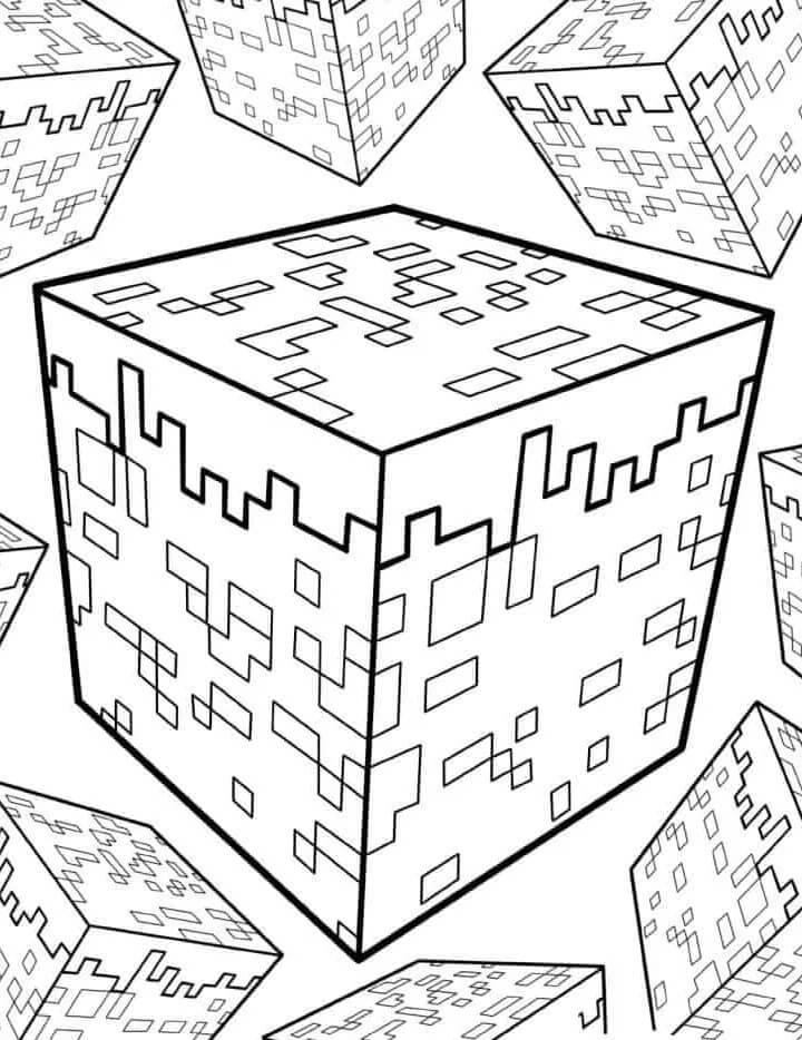 Minecraft (25) Boyama Sayfası