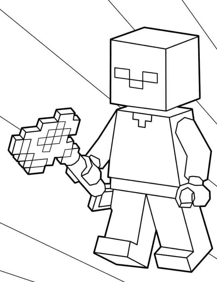 Minecraft (27) Boyama Sayfası