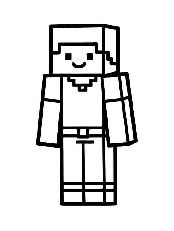 Minecraft (30) Boyama Sayfası