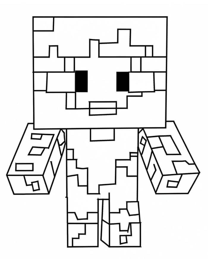 Minecraft (32) Boyama Sayfası