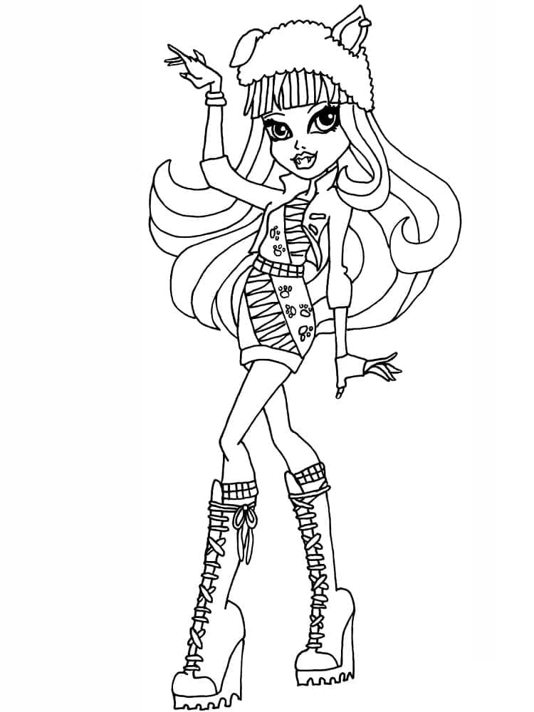 Monster High (1) Boyama Sayfası