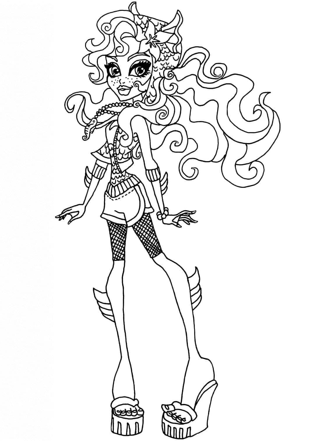 Monster High (14) Boyama Sayfası