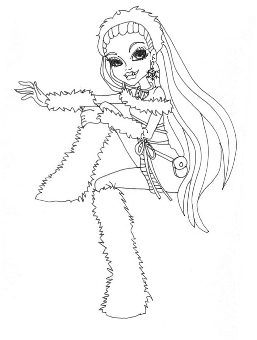 Monster High (15) Boyama Sayfası