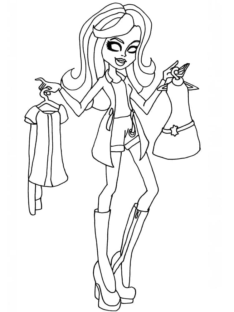 Monster High (16) Boyama Sayfası