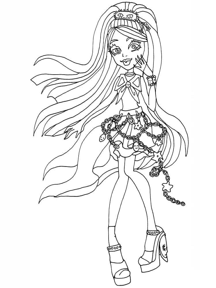Monster High (2) Boyama Sayfası