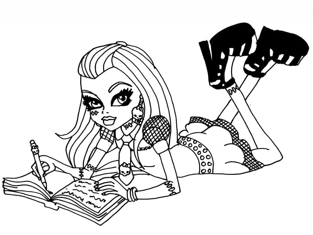Monster High (5) Boyama Sayfası