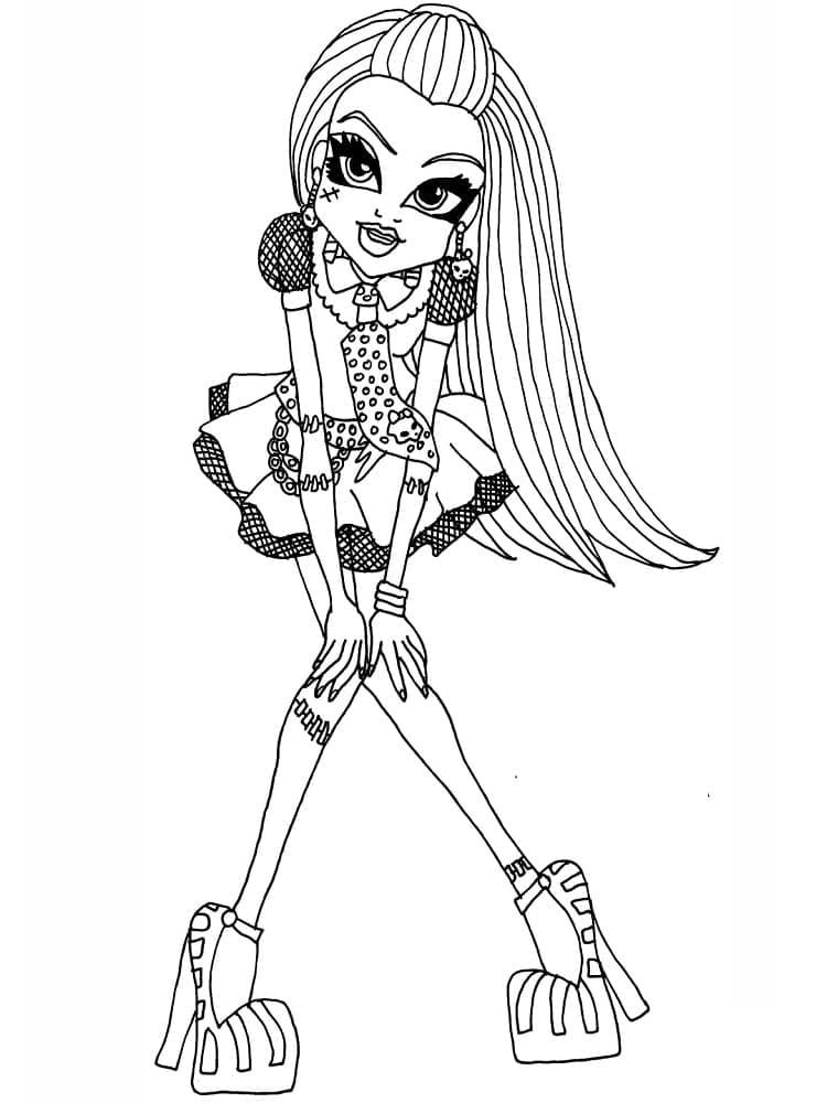 Monster High (6) Boyama Sayfası