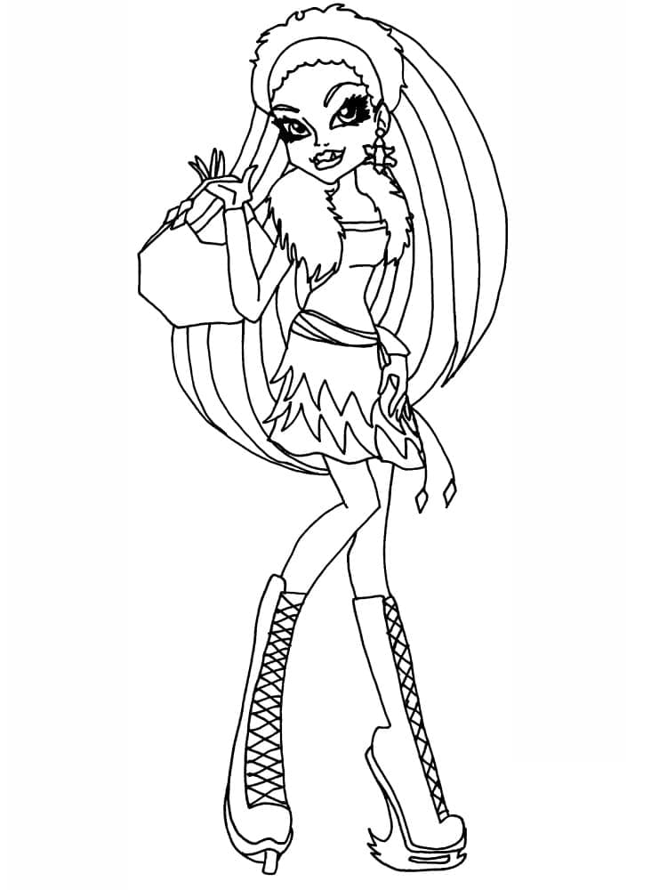Monster High (9) Boyama Sayfası