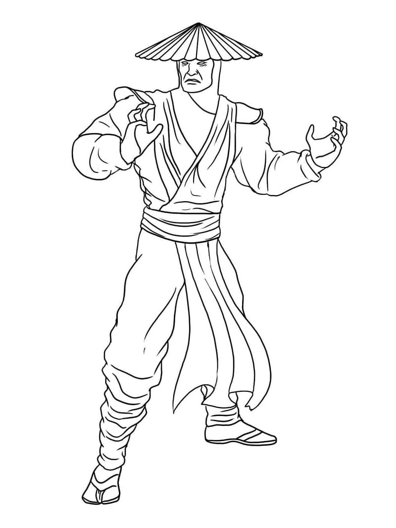 Mortal Kombat (2) Boyama Sayfası