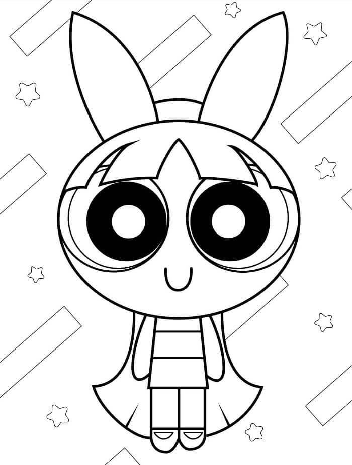 Muhteşem Powerpuff Girls Boyama Sayfası