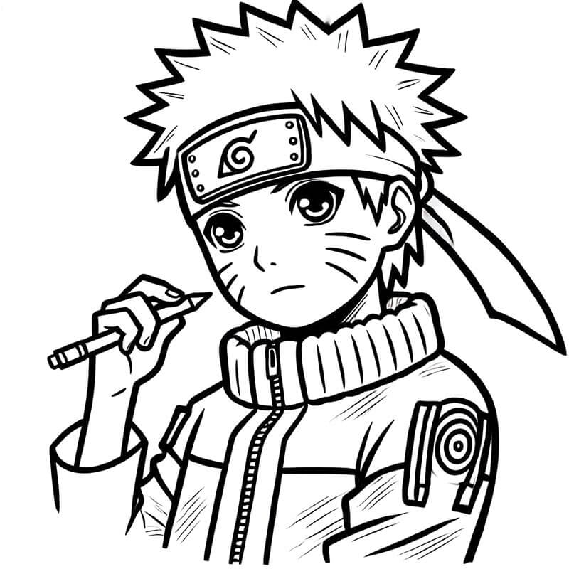 Naruto (14) Boyama Sayfası