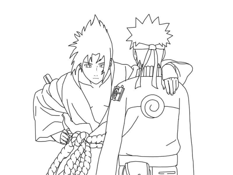 Naruto (17) Boyama Sayfası