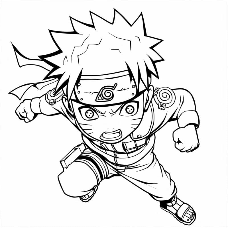 Naruto (2) Boyama Sayfası