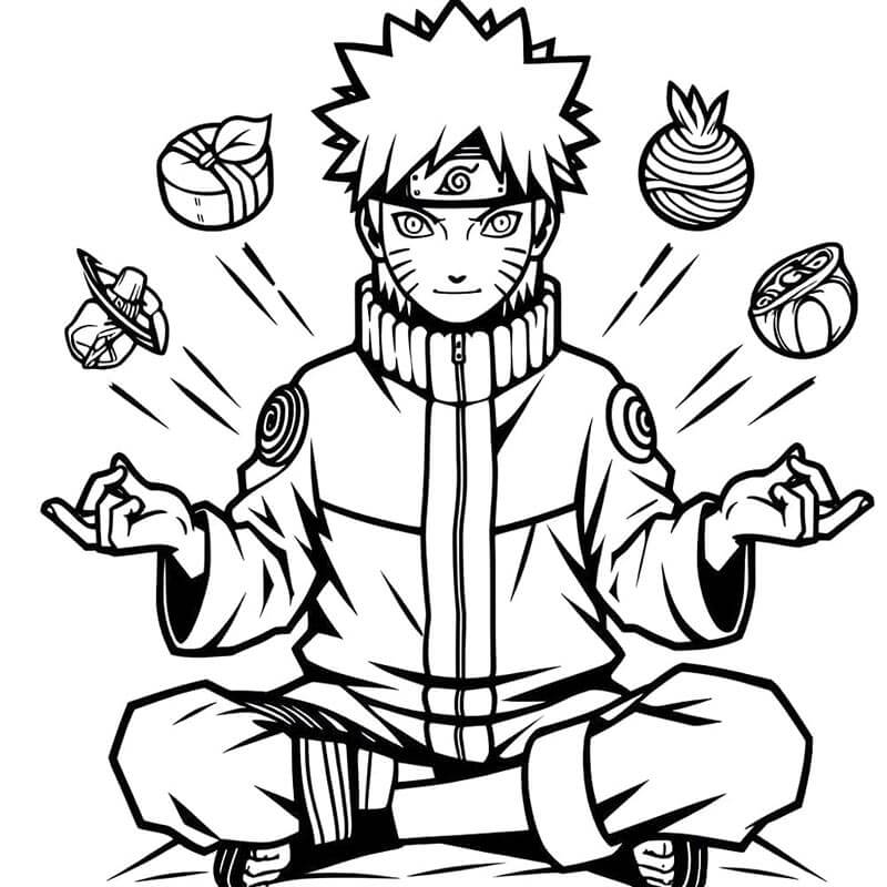 Naruto (20) Boyama Sayfası
