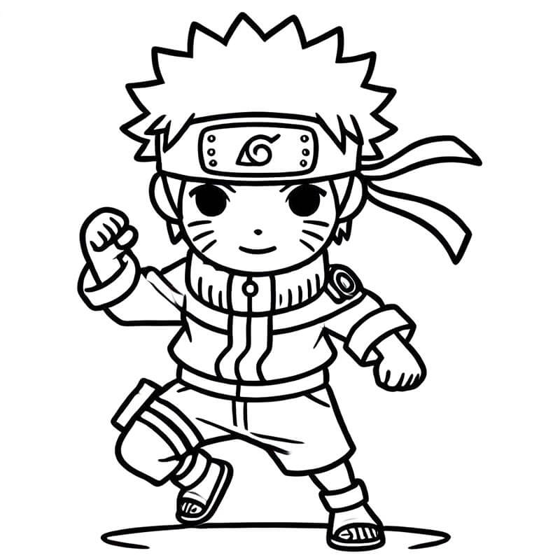 Naruto (9) Boyama Sayfası