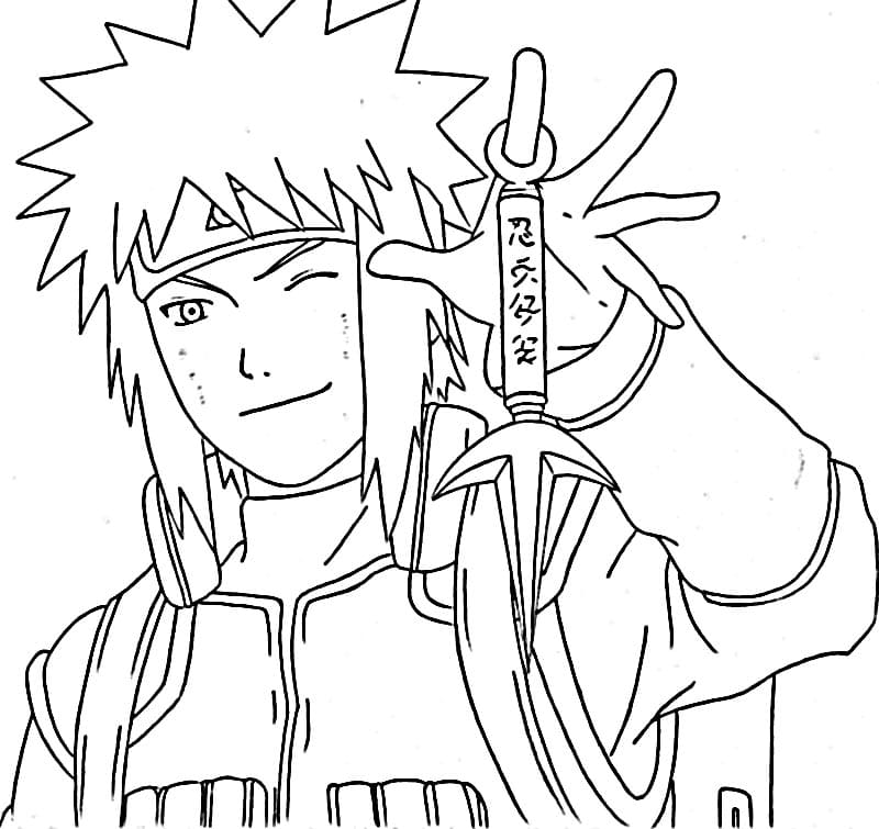 Naruto Bastır Boyama Sayfası