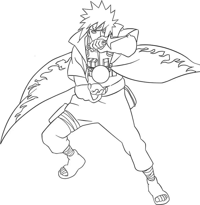 Naruto Karşılıksız Boyama Sayfası