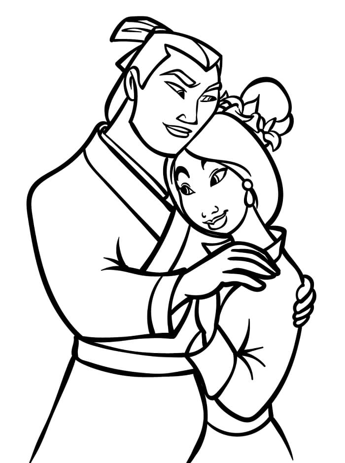 Nefis Mulan Boyama Sayfası