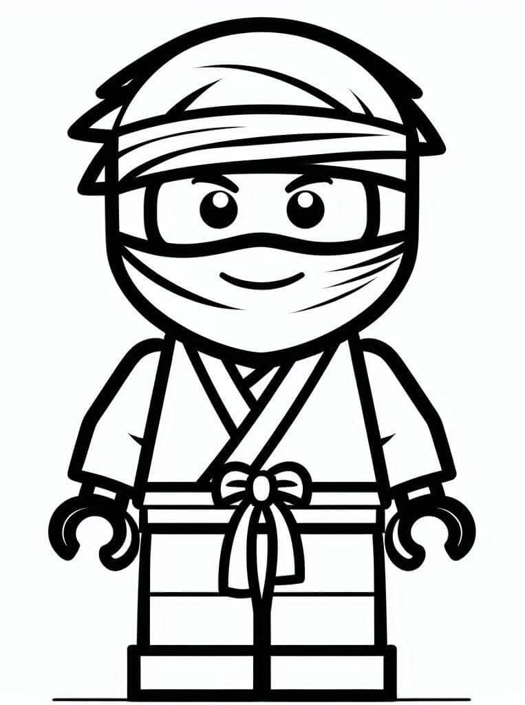 Ninjago (1) Boyama Sayfası