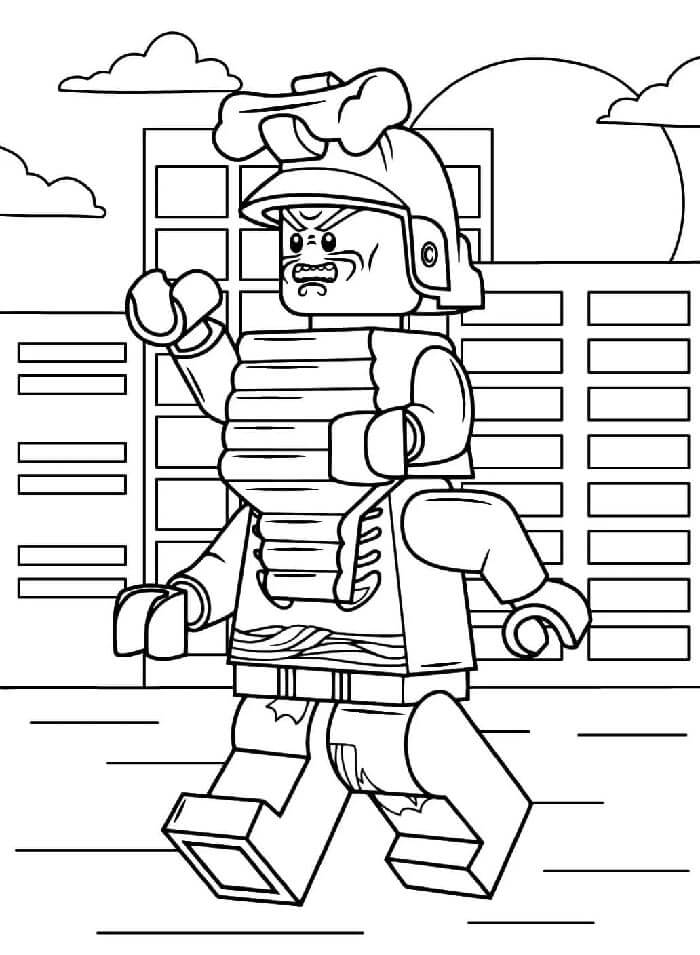 Ninjago (3) Boyama Sayfası