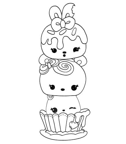 Num Noms Parasız Boyama Sayfası