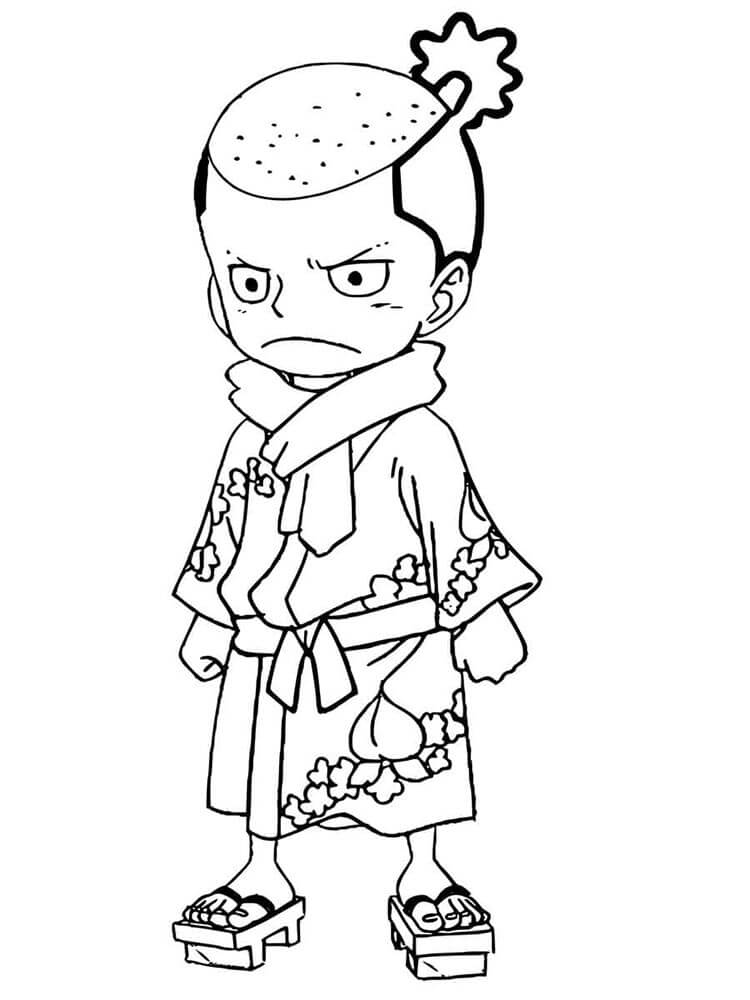 One Piece (20) Boyama Sayfası
