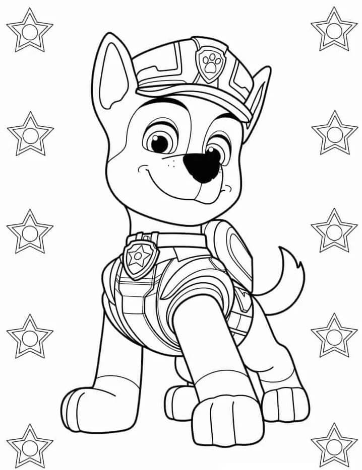 Paw Patrol (10) Boyama Sayfası