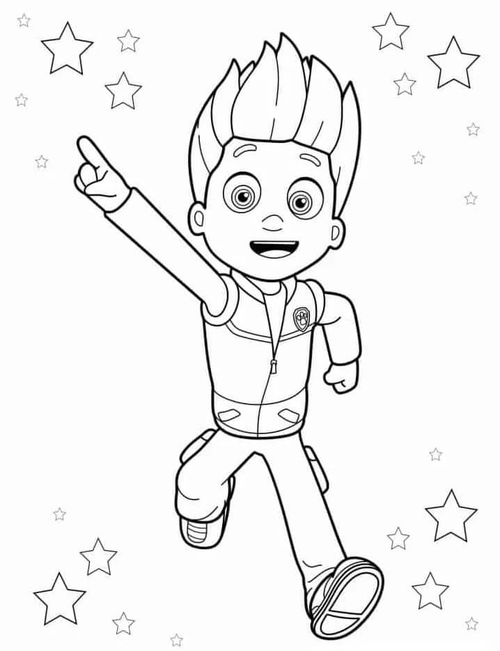 Paw Patrol (12) Boyama Sayfası