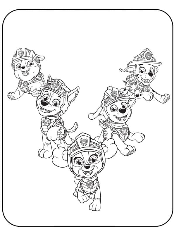 Paw Patrol (22) Boyama Sayfası