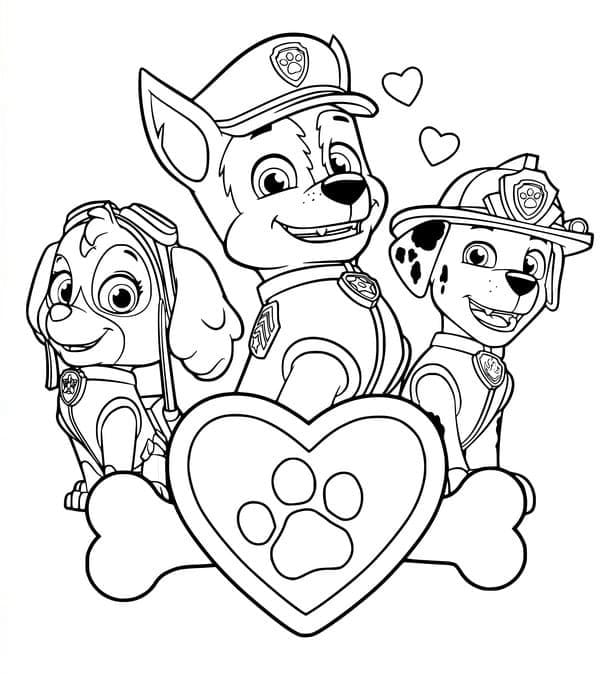 Paw Patrol (25) Boyama Sayfası