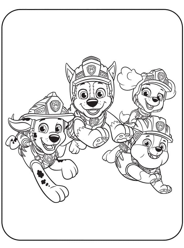 Paw Patrol (26) Boyama Sayfası